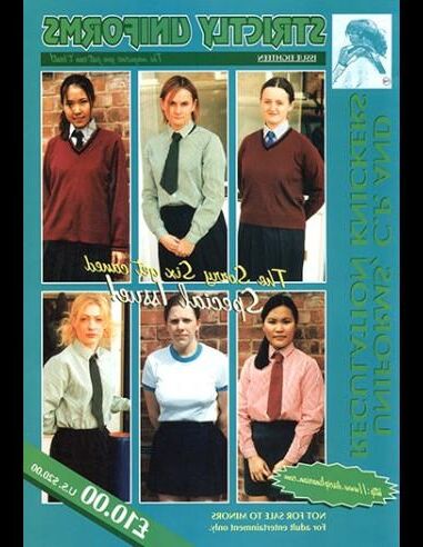 Strictly Uniform Spanking Magazine covers