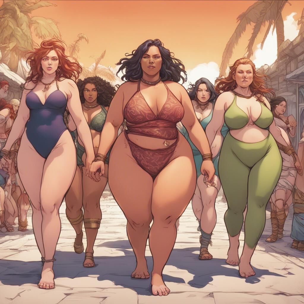 BBW AI Art