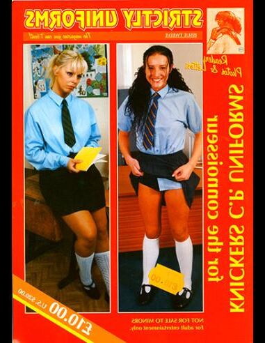 Strictly Uniform Spanking Magazine covers