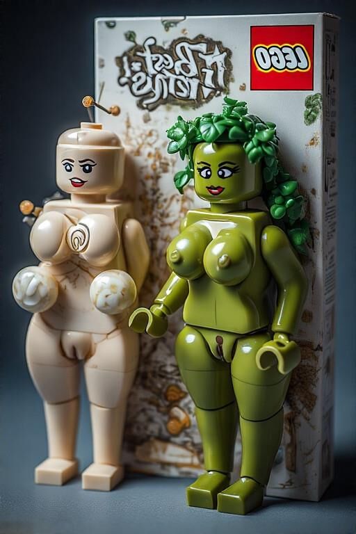 LEGO NSFW Imagined Box Sets: "Beste Freunde"