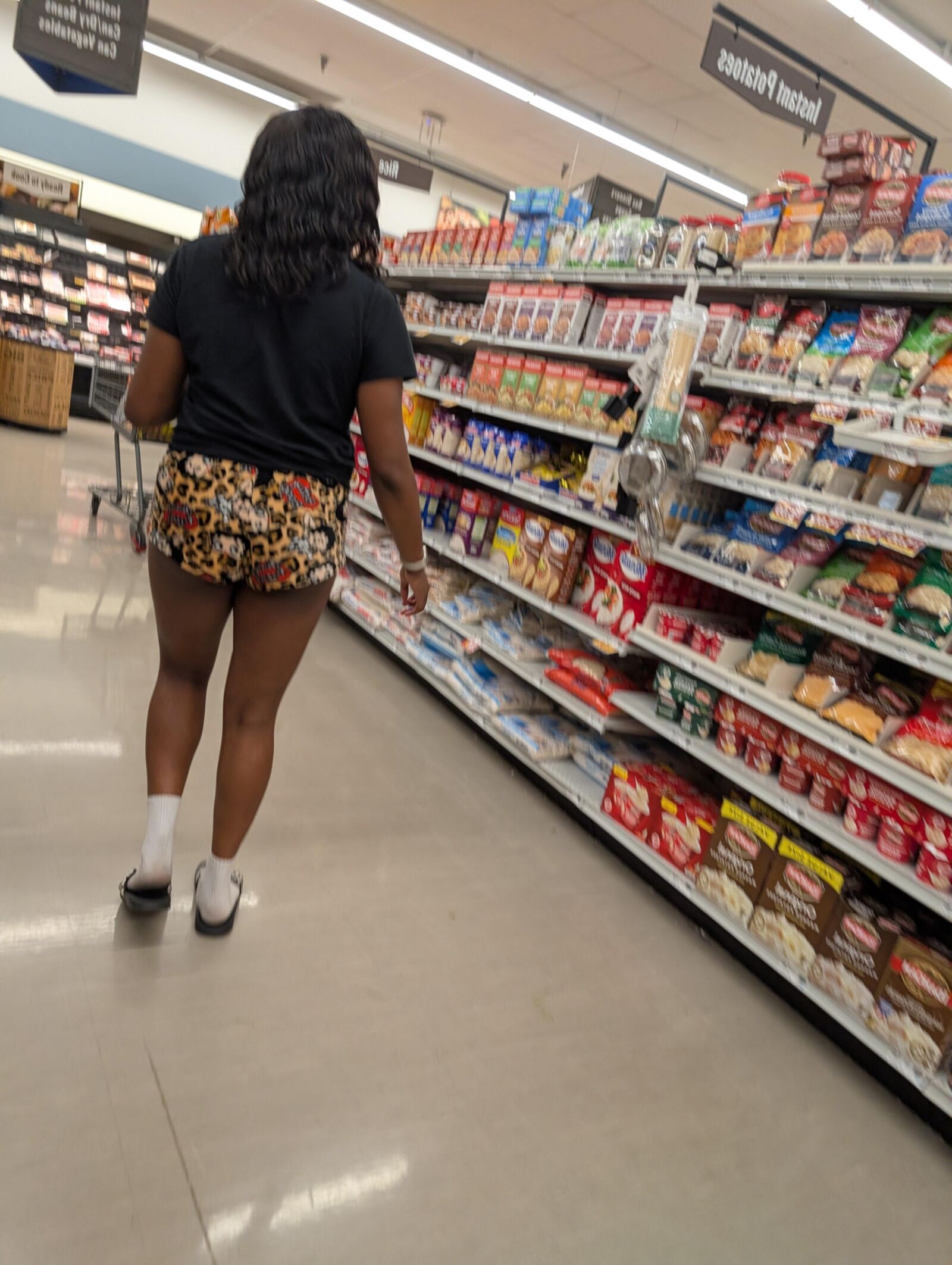 Ebony Shopper Arsch