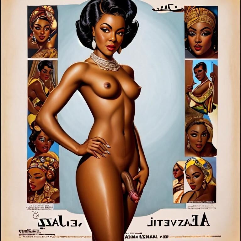 Afrikanischer Stift up trans
