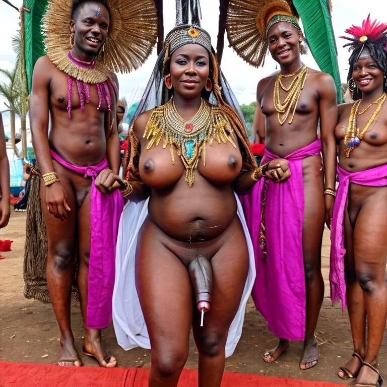 Afrikanischer Stamm trans