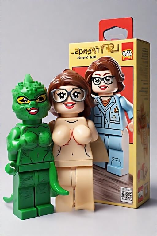 LEGO NSFW Imagined Box Sets: "Beste Freunde"