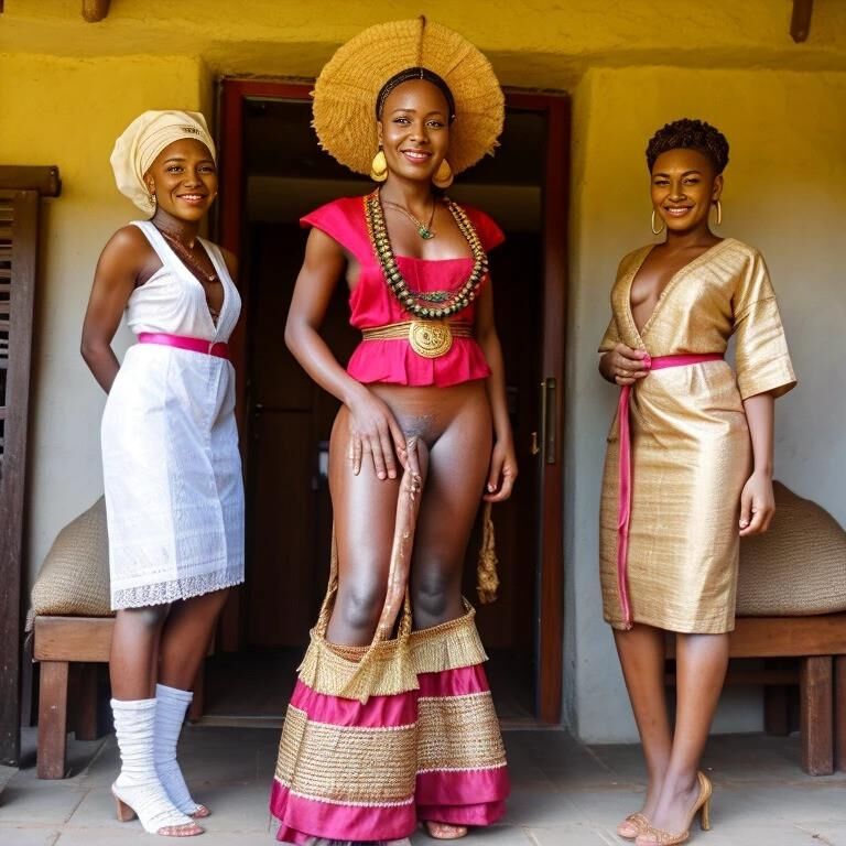 Afrikanischer Stamm trans