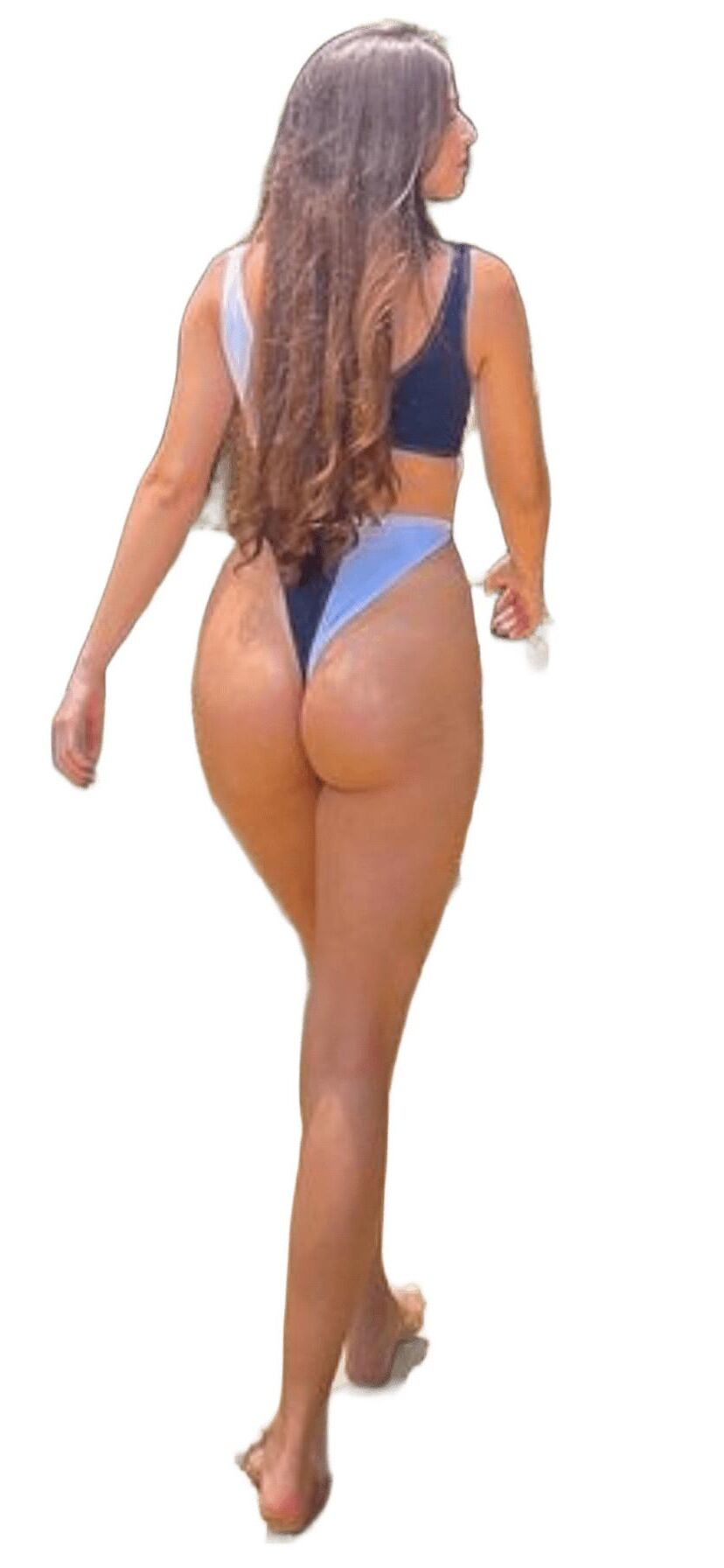 Latina lindas pegatinas grandes de trasero