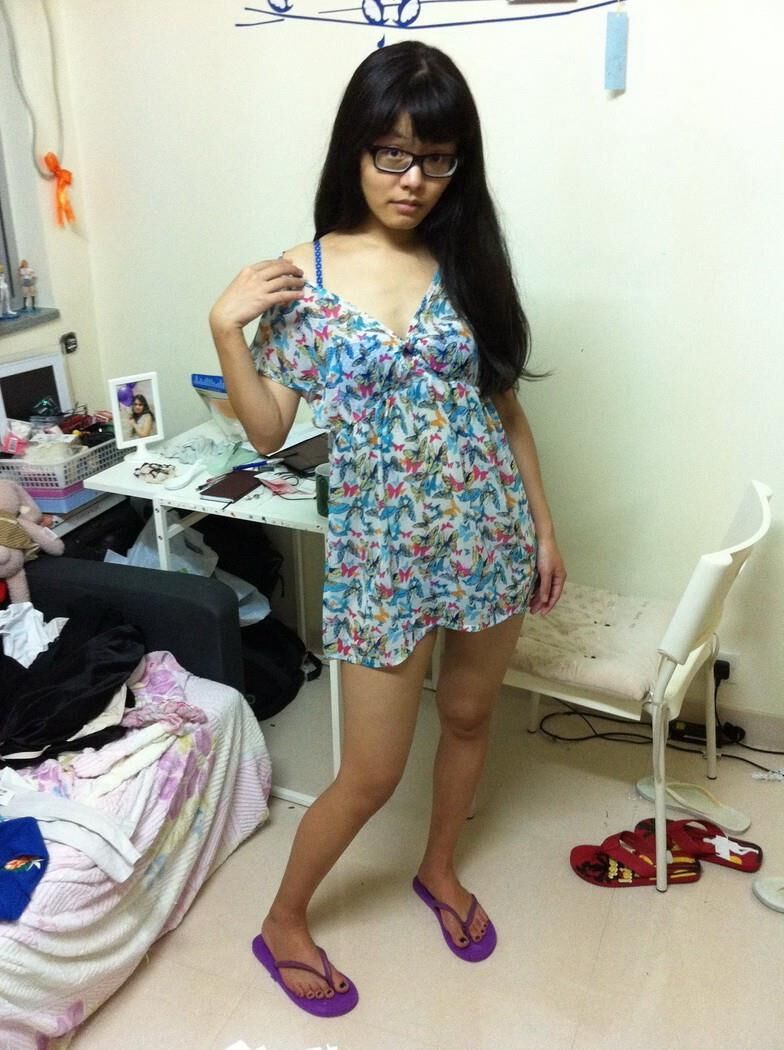 Nerd chinês coed mei