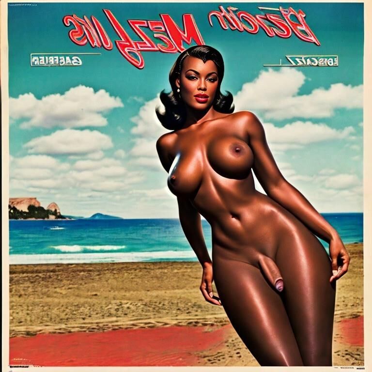 Afrikanische Strandplakate S trans