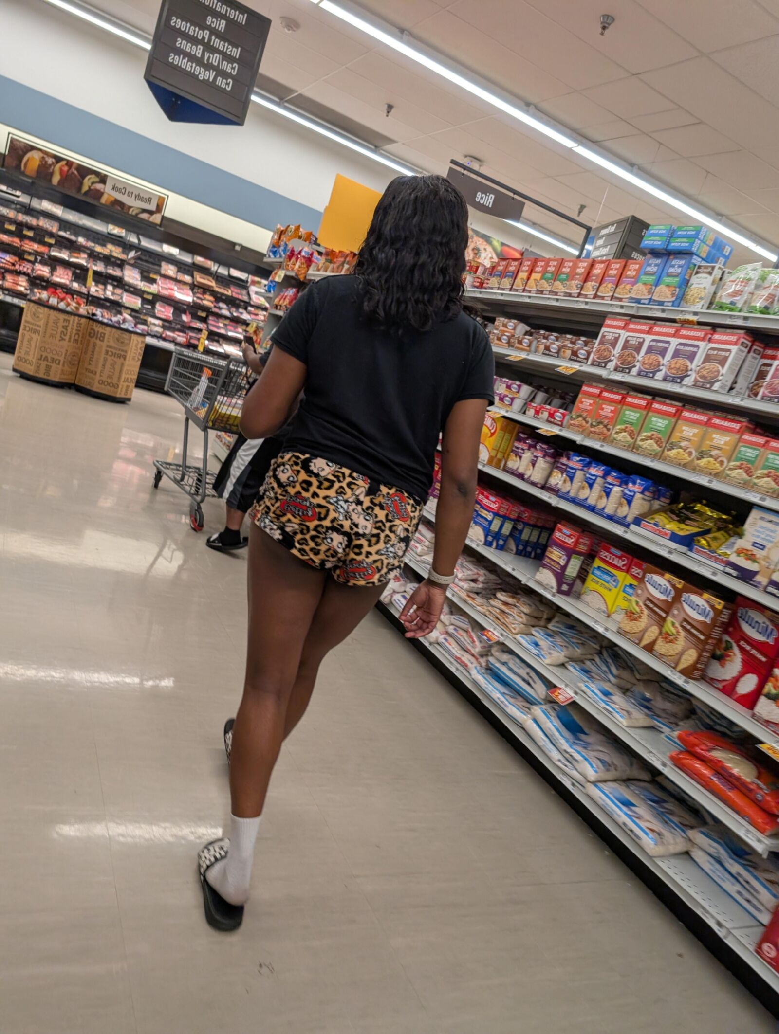 Ebony Shopper Arsch
