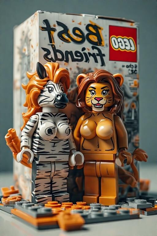 LEGO NSFW Imagined Box Sets: "Beste Freunde"