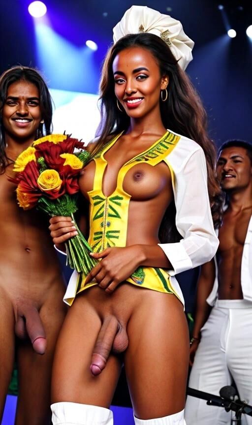 Afrikanischer Sport trans