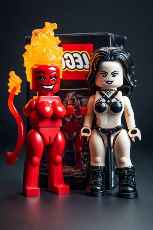 LEGO NSFW Imagined Box Sets: "Beste Freunde"