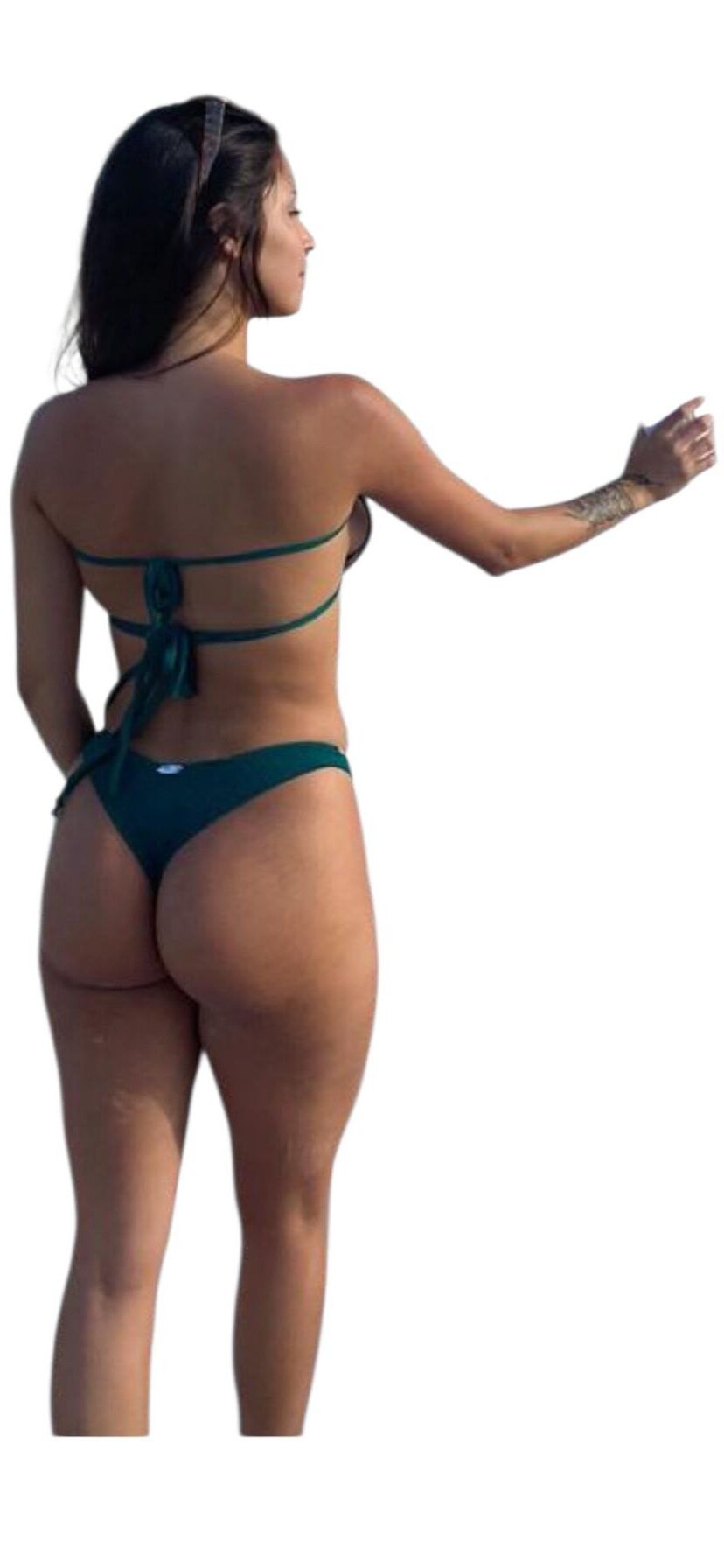 Latina lindas pegatinas grandes de trasero