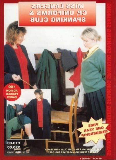 Strictly Uniform Spanking Magazine covers