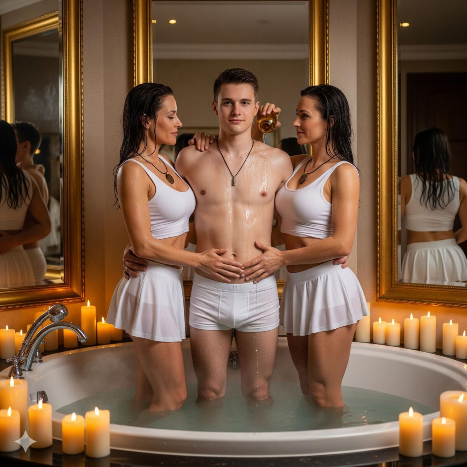 Badezimmerspaß