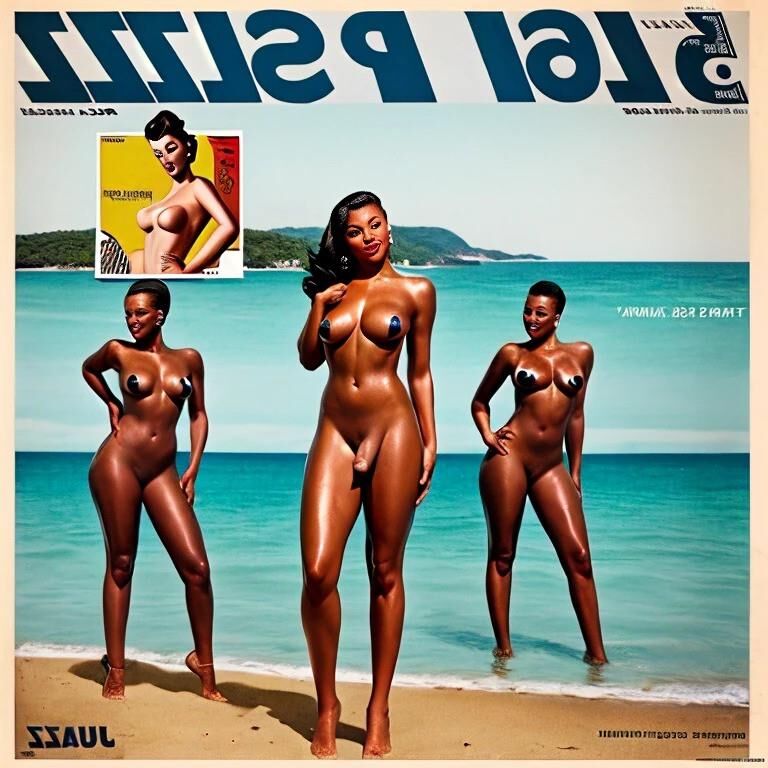 Afrikanische Strandplakate S trans