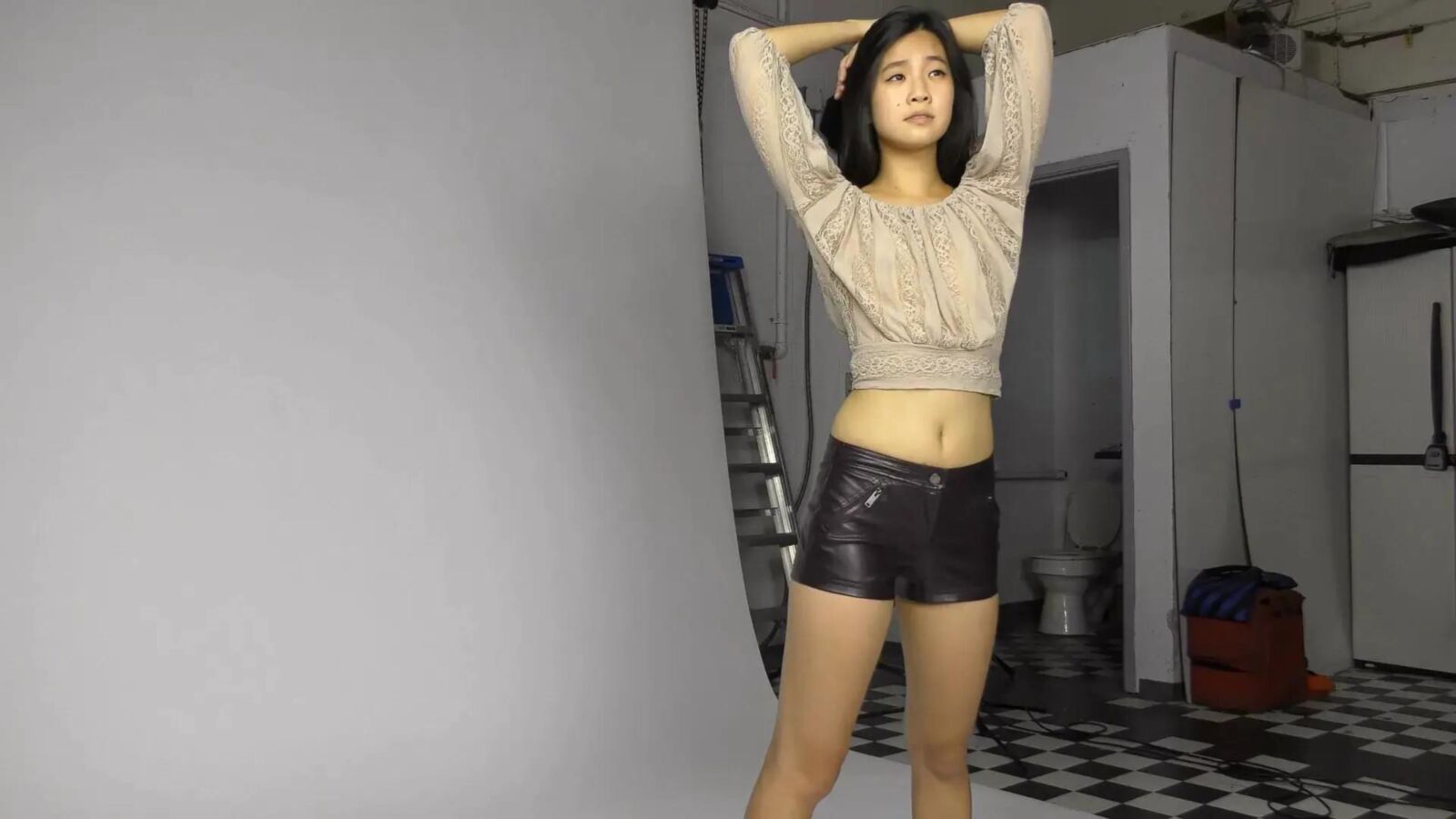 Modelo coreano angelical