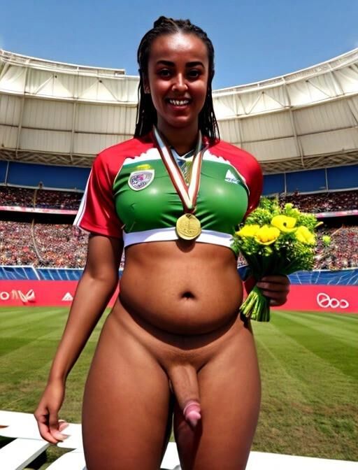 Afrikanischer Sport trans