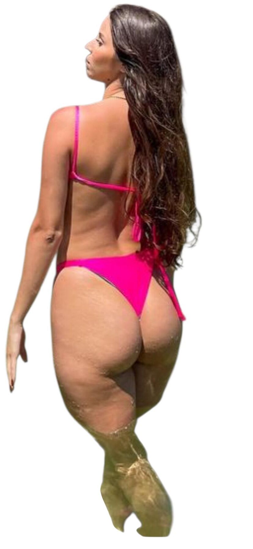 Latina lindas pegatinas grandes de trasero