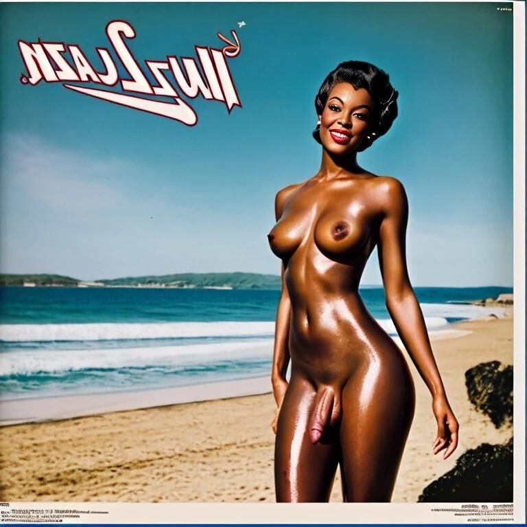 Afrikanische Strandplakate S trans