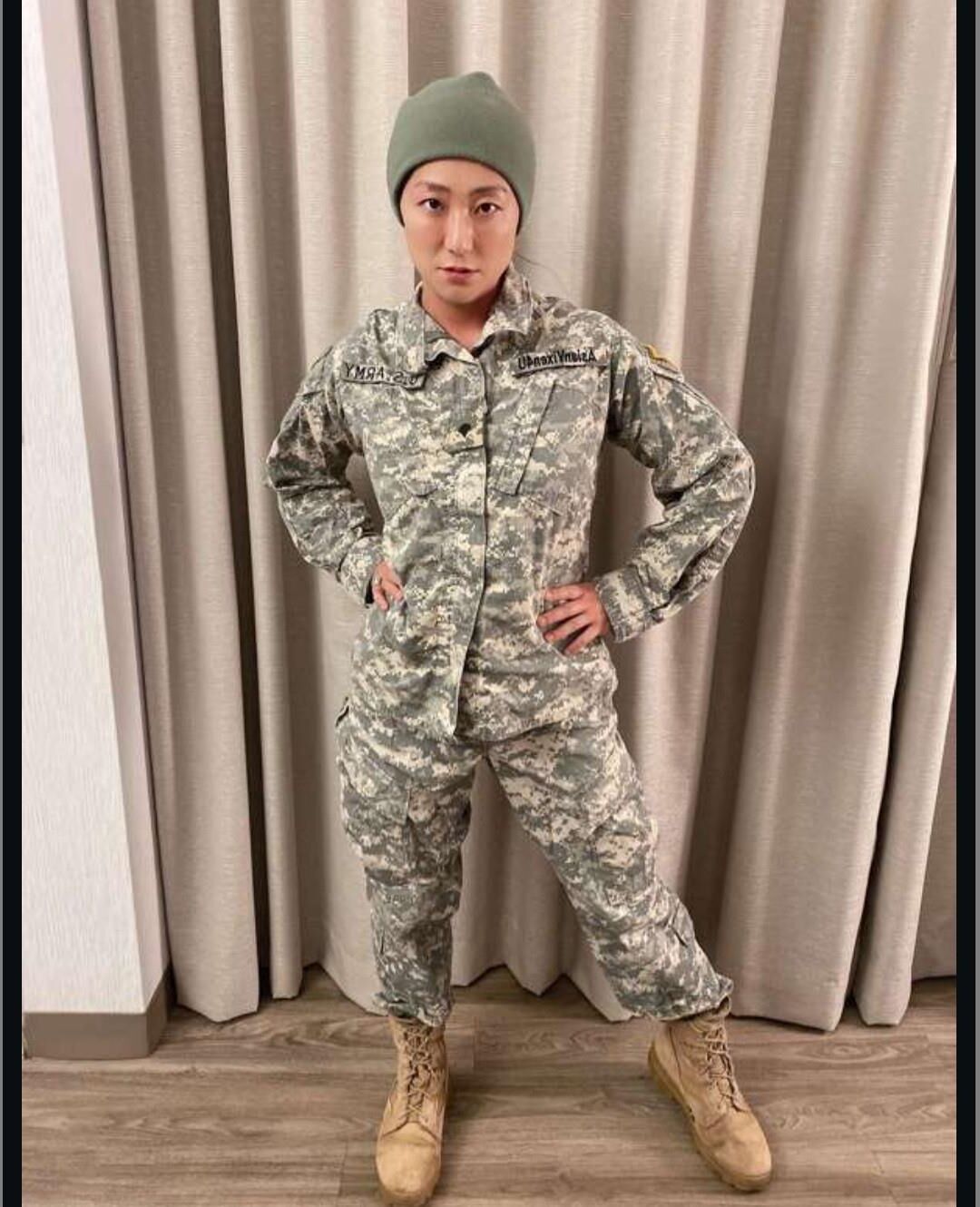 Esposa coreana do exército coreano