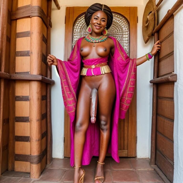 Afrikanischer Stamm trans