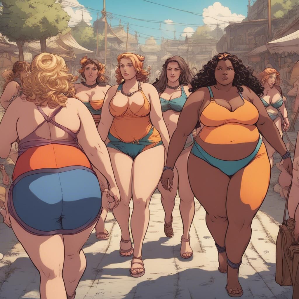 BBW AI Art
