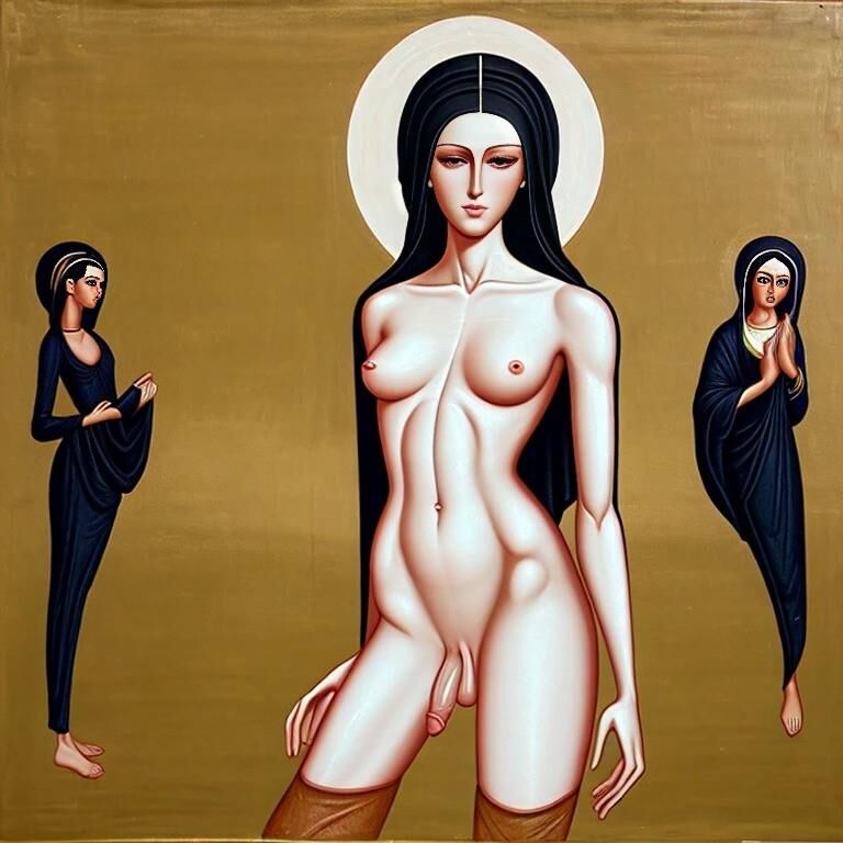 Antichrist Religion Ikonographie trans