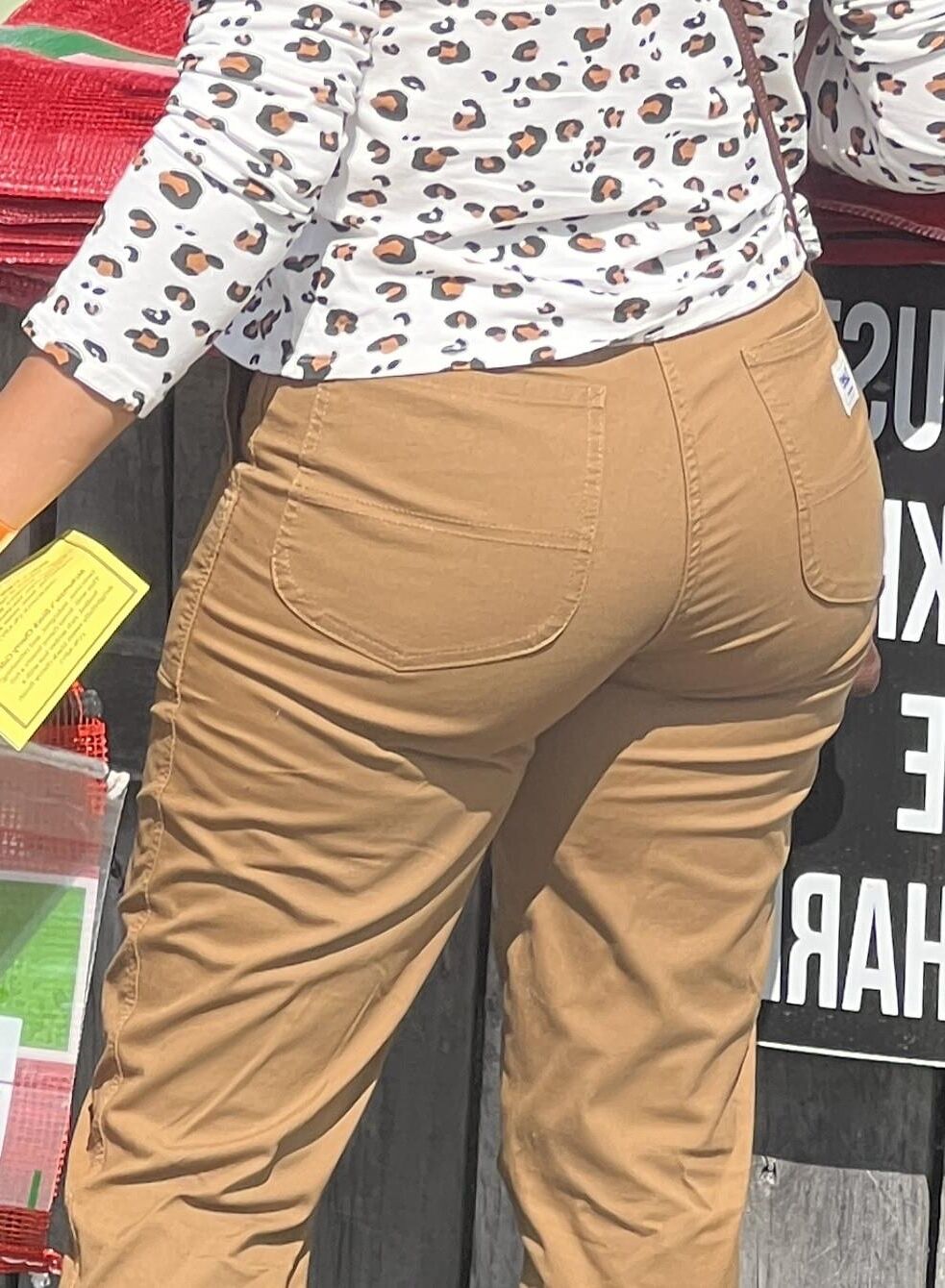 Culo en público