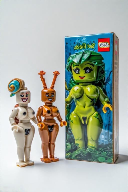 LEGO NSFW Imagined Box Sets: "Beste Freunde"