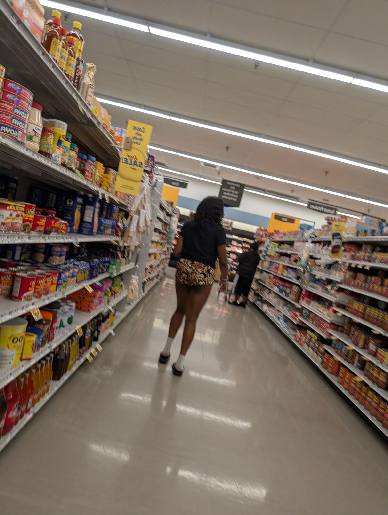 Ebony Shopper Arsch