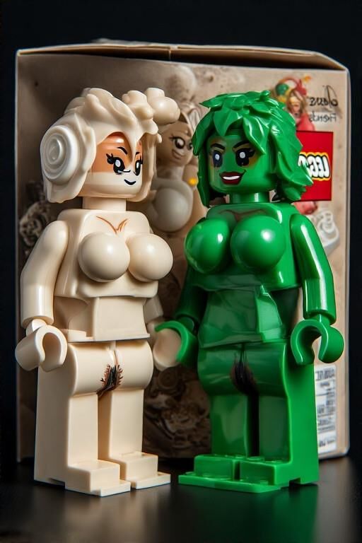 LEGO NSFW Imagined Box Sets: "Beste Freunde"