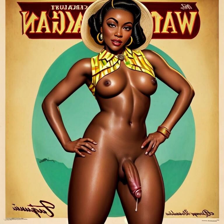 Afrikanischer Stift up trans