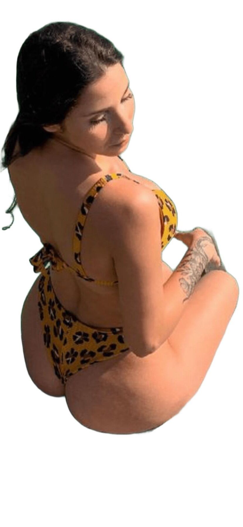 Latina lindas pegatinas grandes de trasero