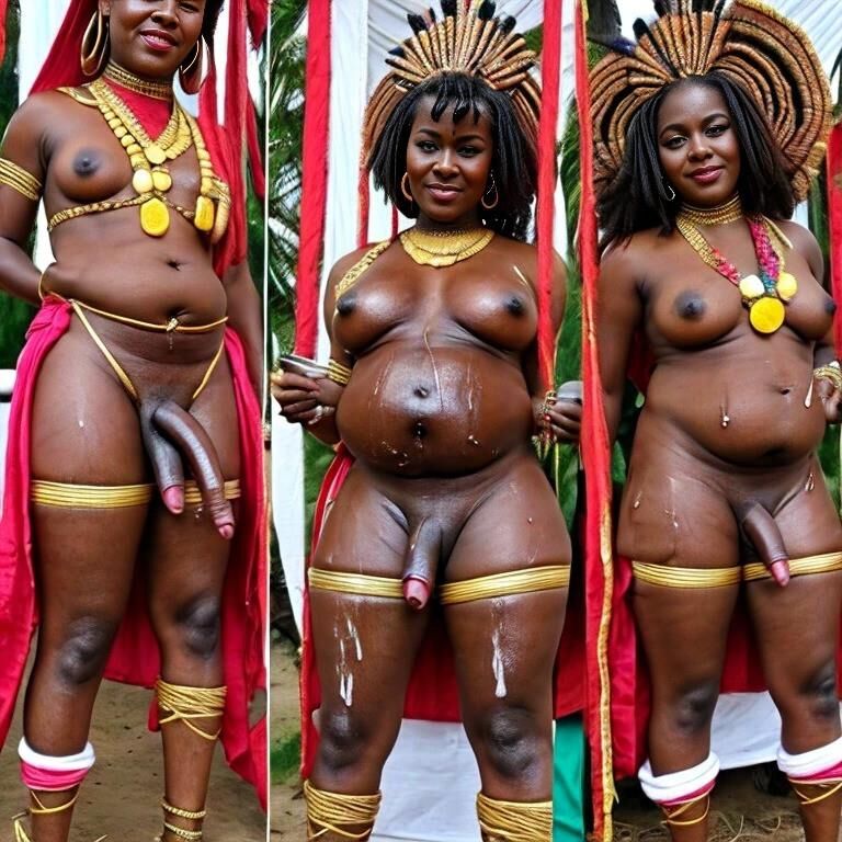 Afrikanischer Stamm trans