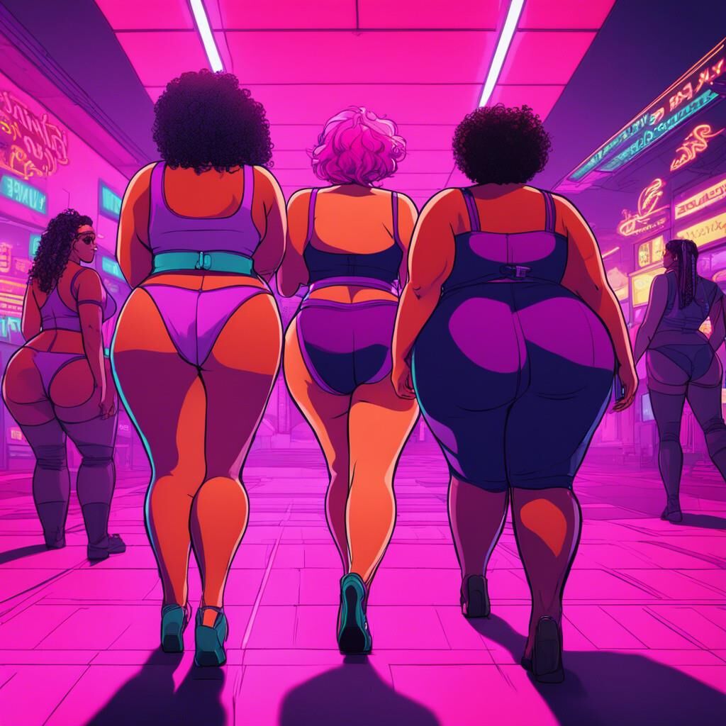BBW AI Art