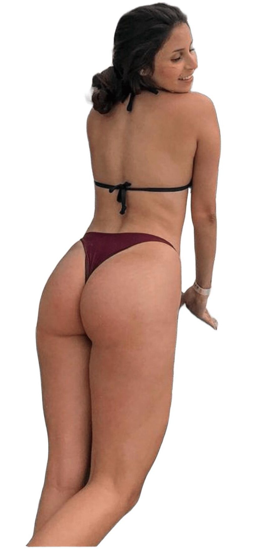 Latina lindas pegatinas grandes de trasero