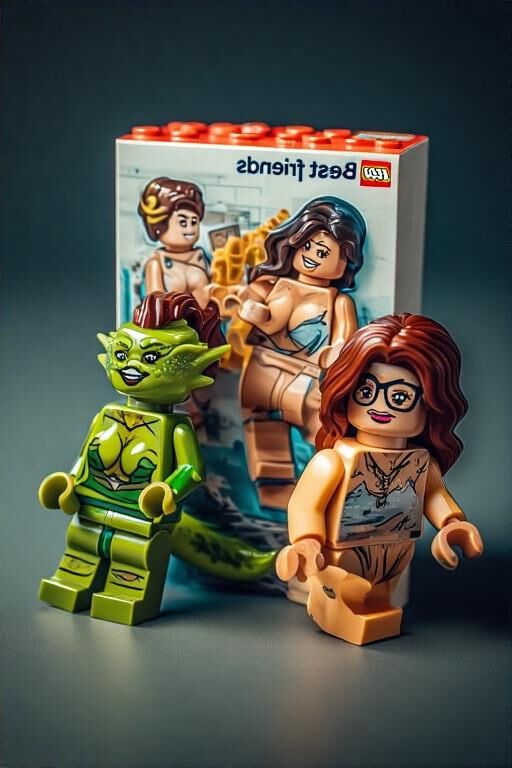 LEGO NSFW Imagined Box Sets: "Beste Freunde"