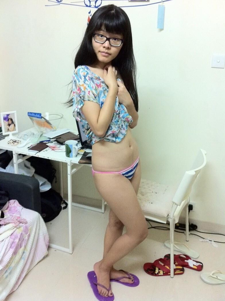 Nerd chinês coed mei