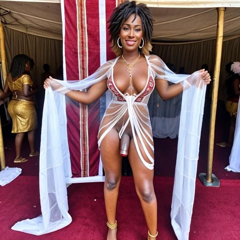 Afrikanischer Stamm trans