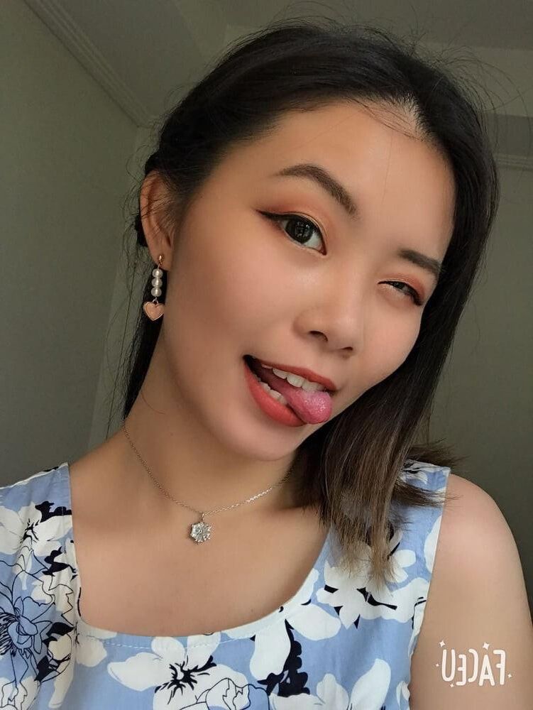 Namorada chinesa fofa