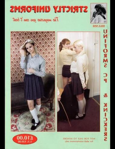 Strictly Uniform Spanking Magazine covers
