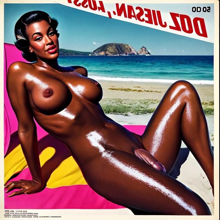 Afrikanische Strandplakate S trans