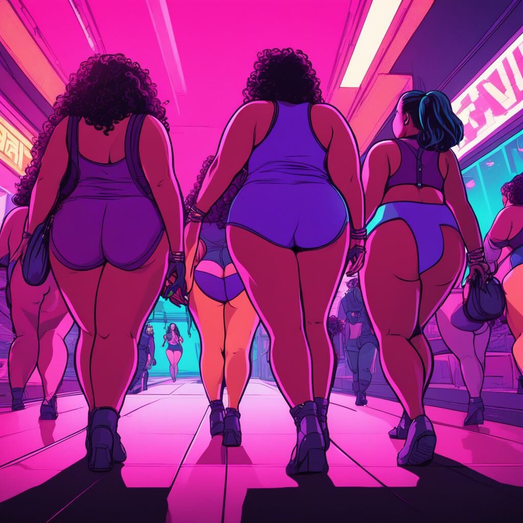 BBW AI Art