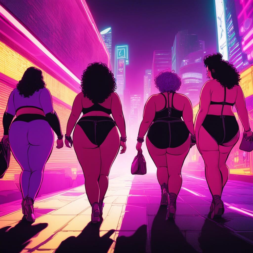 BBW AI Art