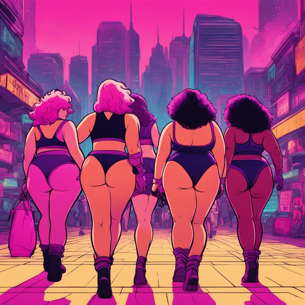 BBW AI Art