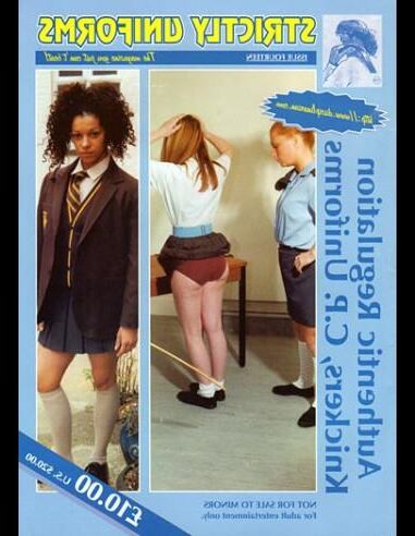 Strictly Uniform Spanking Magazine covers