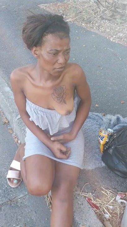 Sexy Ebony Crackhead/Crackwhore