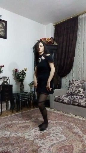 MILF iraní de pantimedias