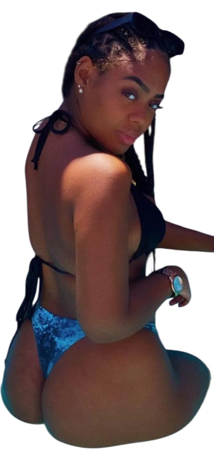 Latina lindas pegatinas grandes de trasero